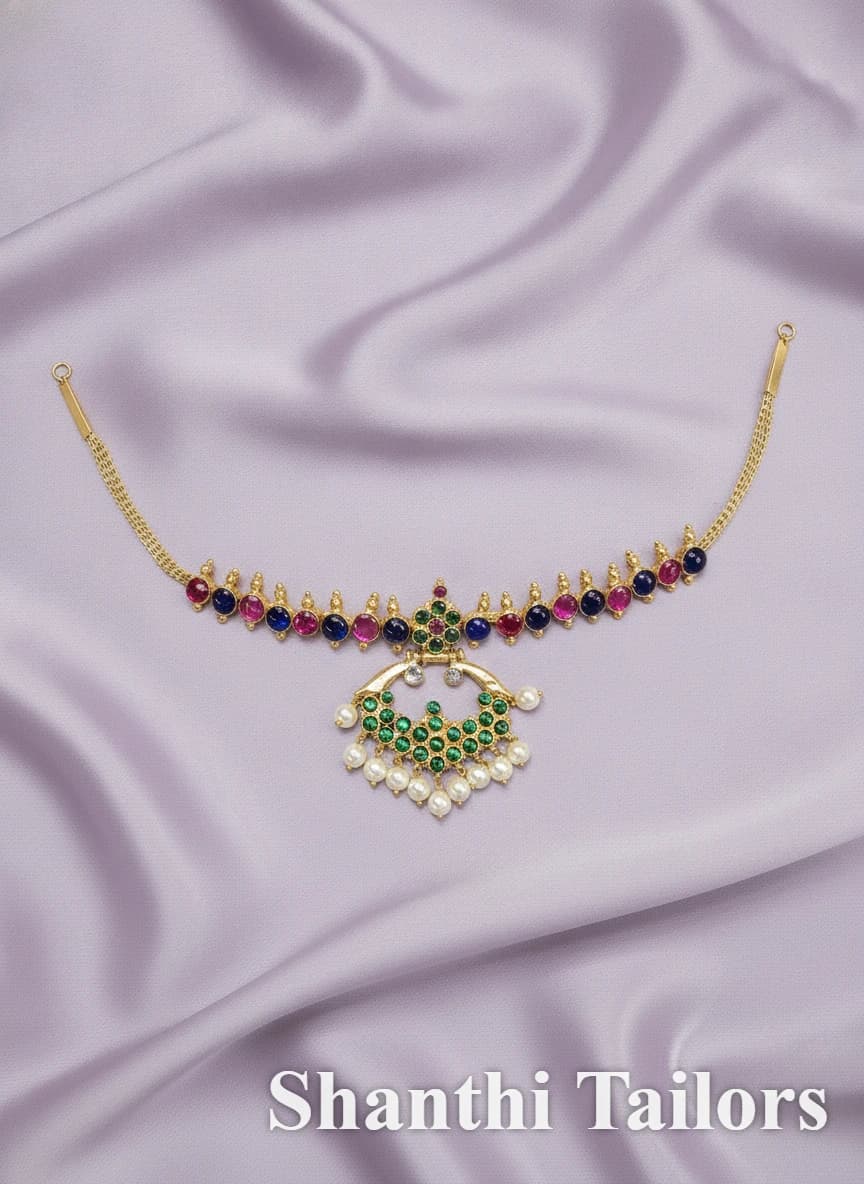 Moon Round Attigai | Original Temple Jewellery