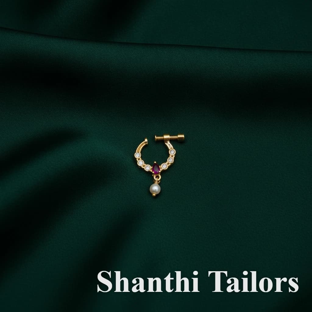 Screw Nathu | Nose Ring  | Antique Jewellery