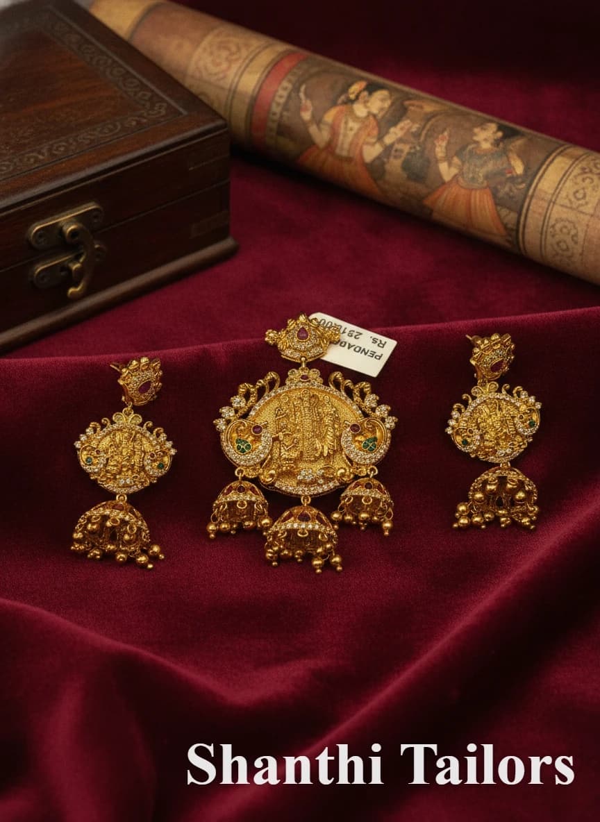 Pendant with Earrings