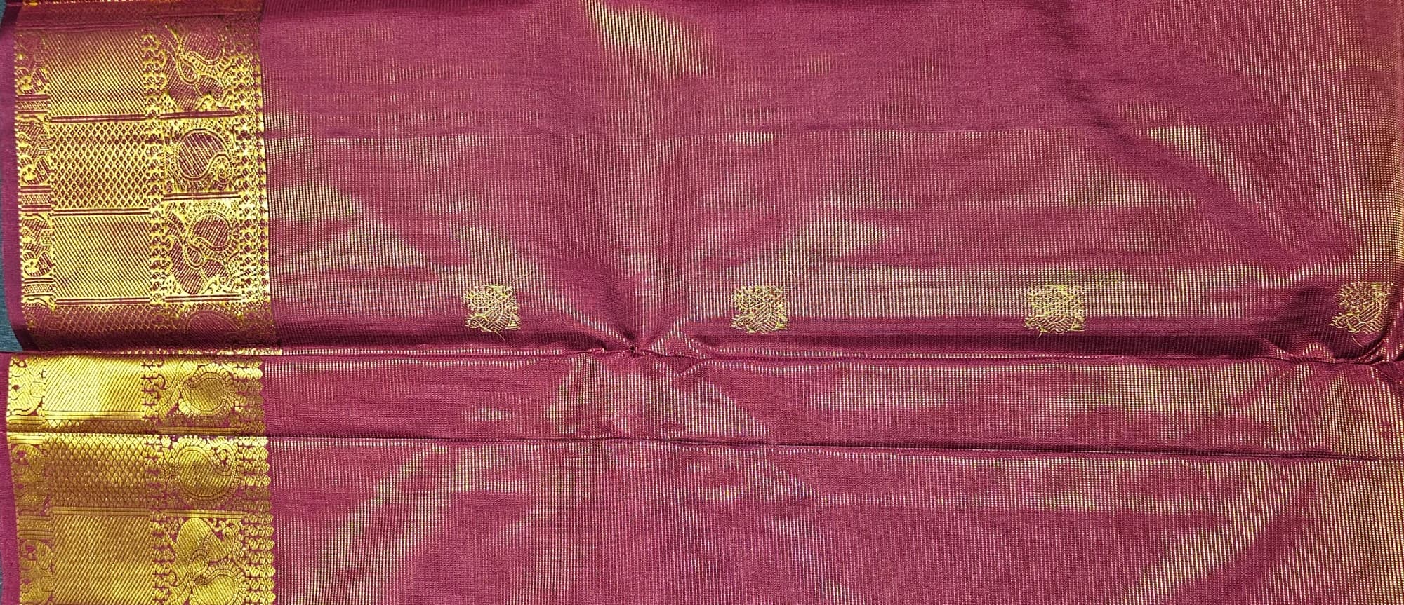 Maroon Self | Kanchipuram Silk Saree | SESS93