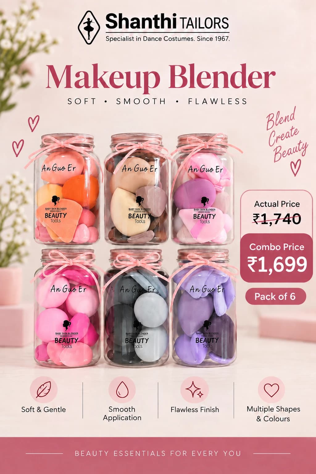Beauty Blender Kit | For Combo's