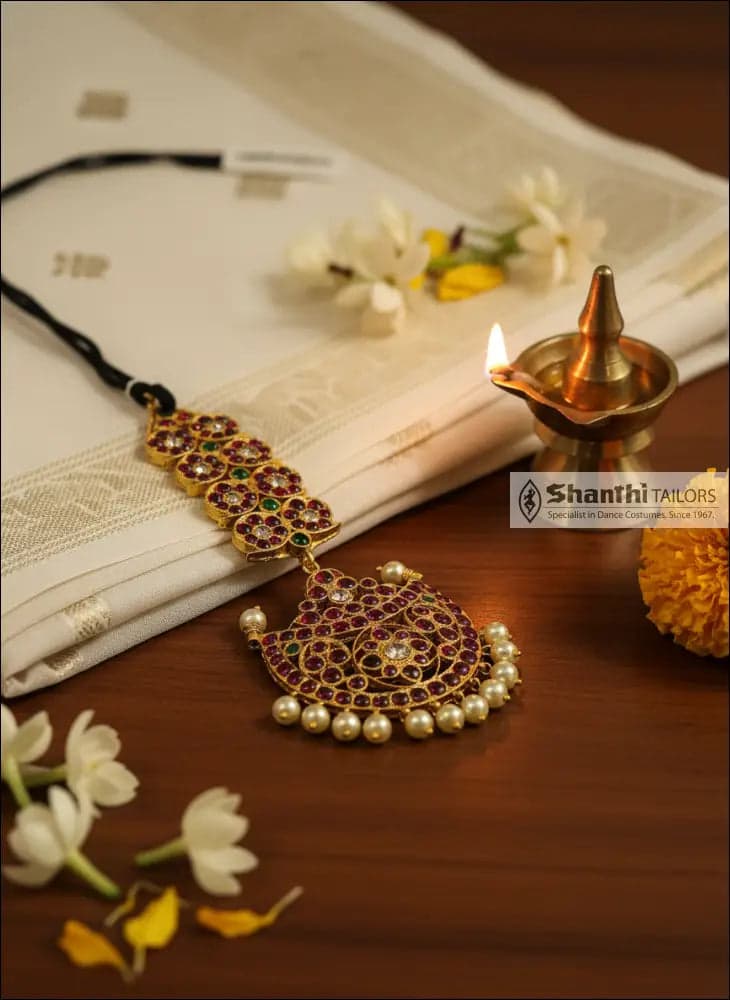 Mango Moon Chutty| Original Temple Jewellery | TJSS117 chutty