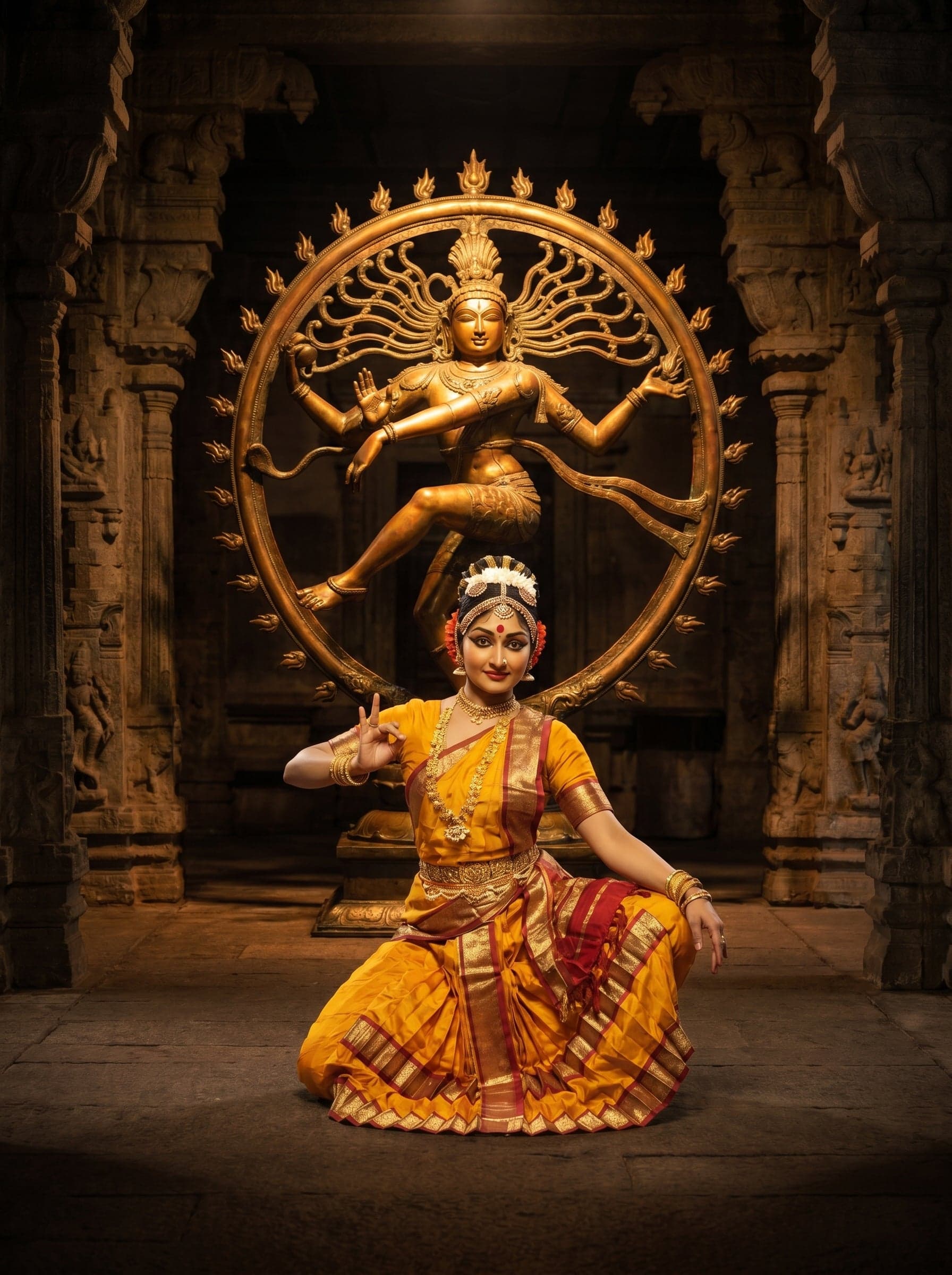 Bharatnatyam dress detail, authentic silk Kuchipudi costume, shanthi tailors