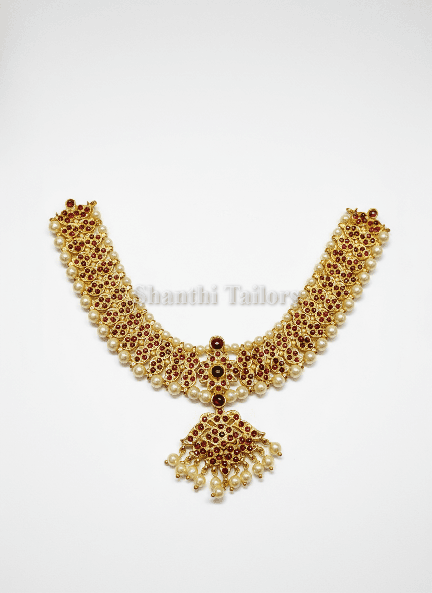 Bharatanatyam Temple Style Manga Necklace for Arangetram