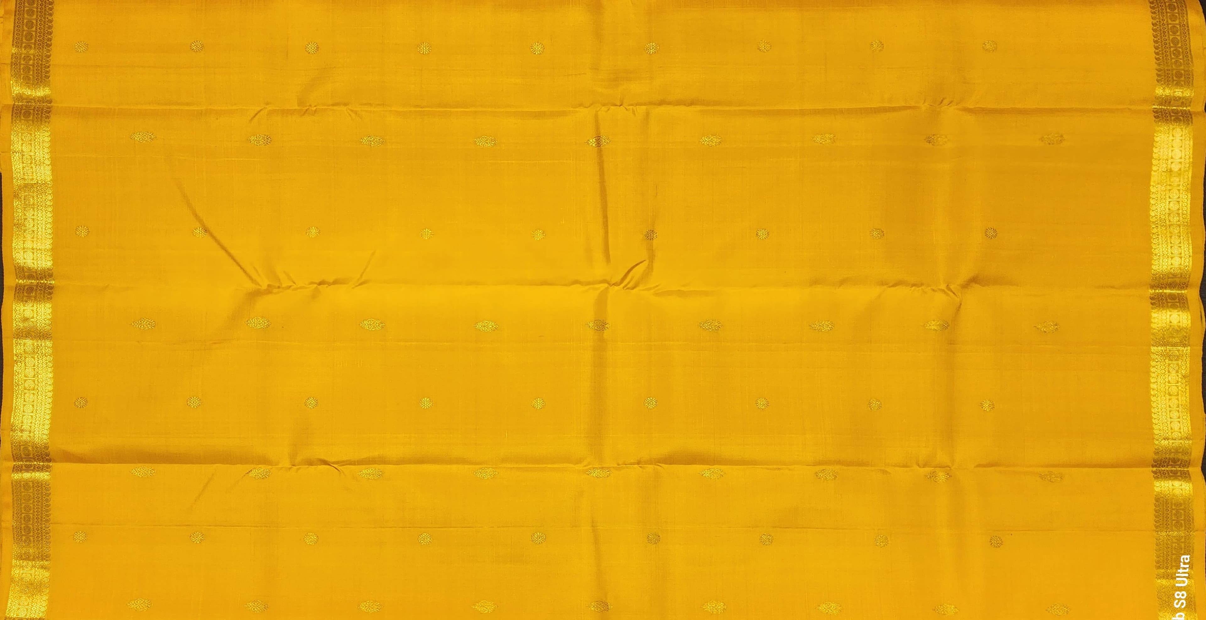 Bharatanatyam Arangetram Kanchipuram Silk Saree - Radiant Yellow
