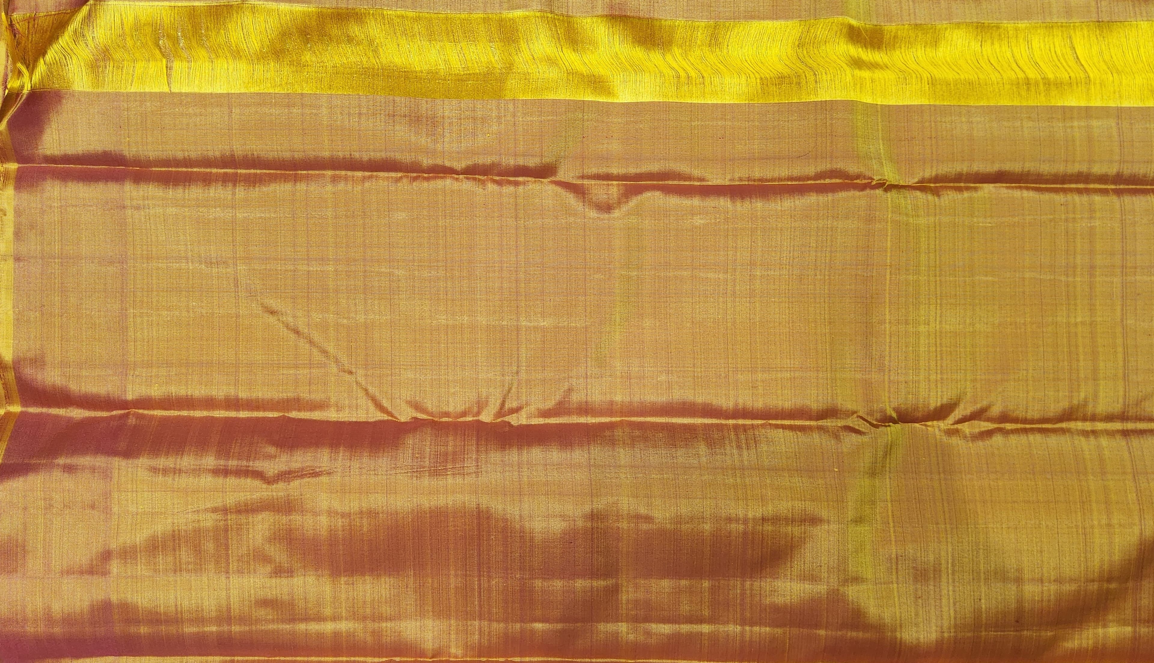 Bharatanatyam Arangetram Kanchipuram Silk Saree in Maroon Self