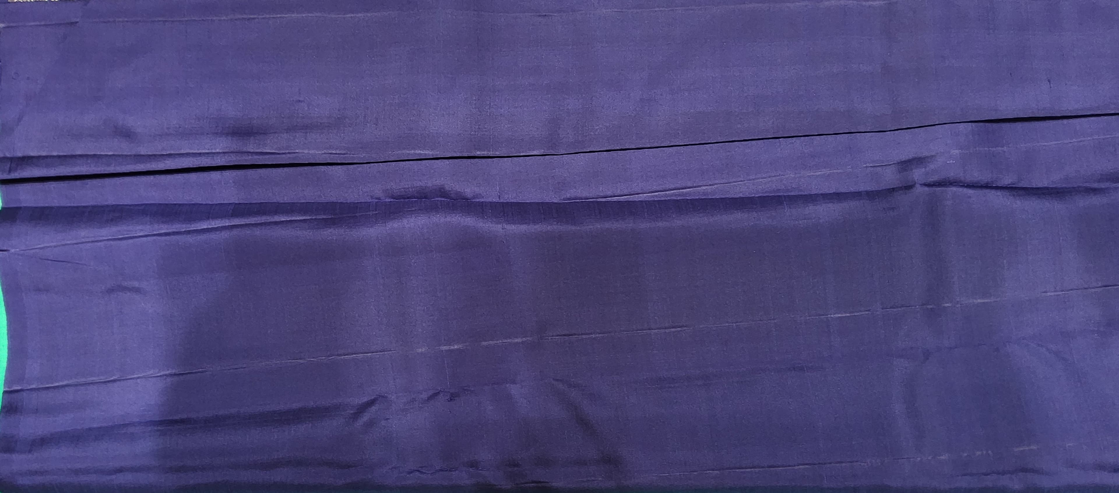 Arangetram Bharatanatyam Kanchipuram Silk Saree - Deep Teal Blue
