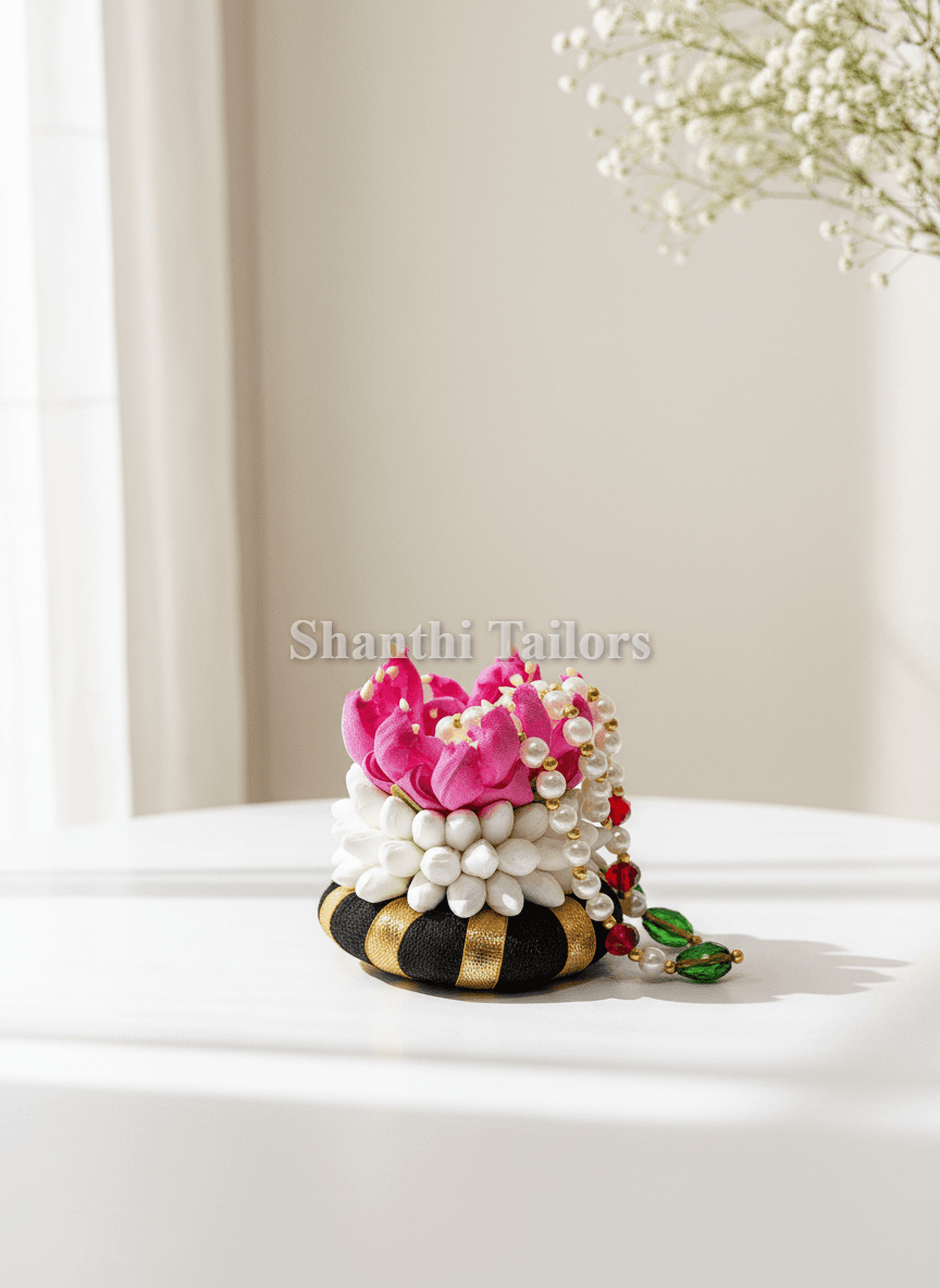 Bharatanatyam Arangetram Lotus Kondai Dance Hair Accessory