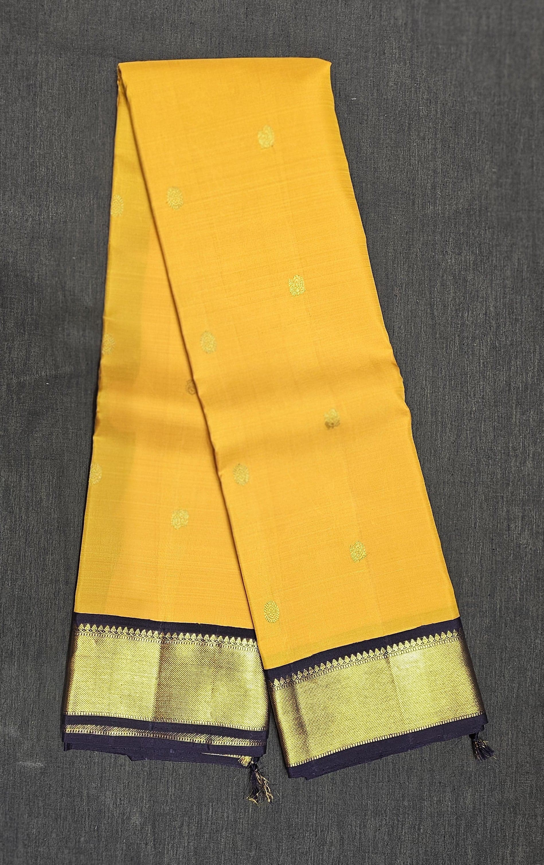 Kanchipuram silk saree close-up, authentic silk, gold zari, ideal arangetram saree