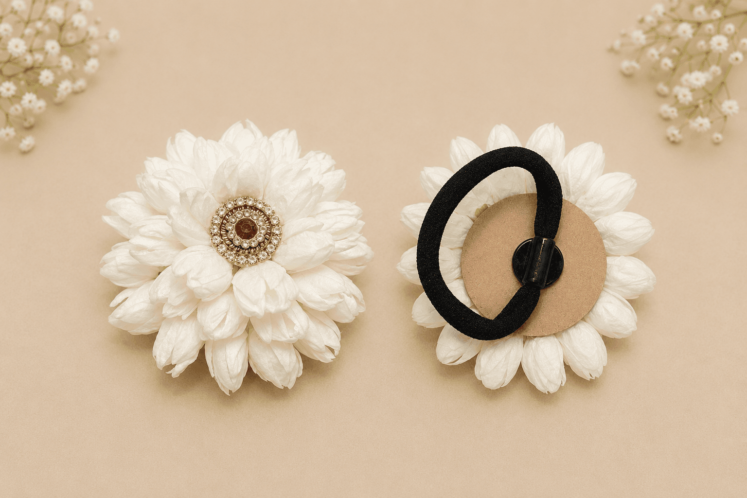 Bloomed Flower Rubber Band |  Hair Accessories
