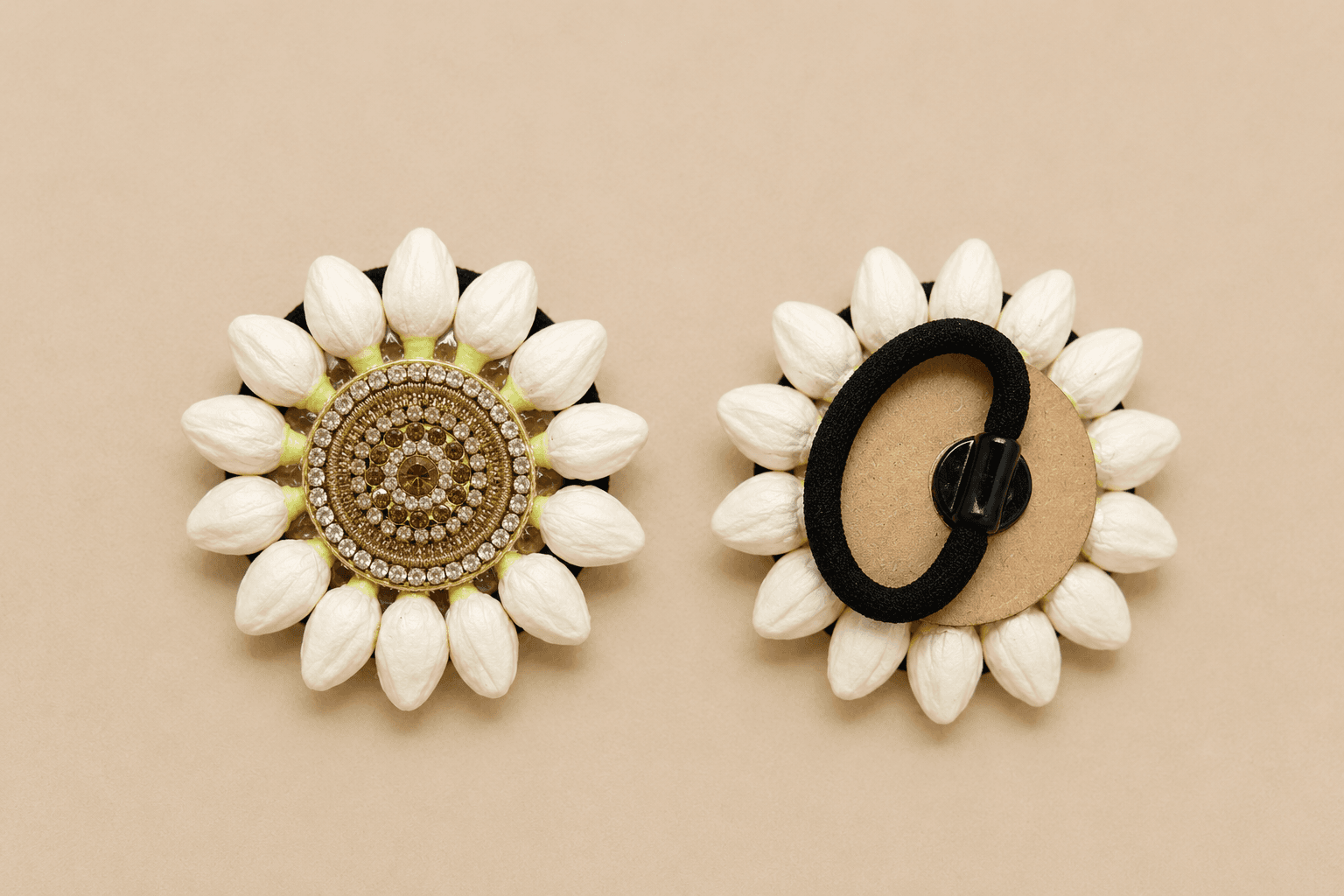 Bud Flower Rubber Band |  Hair Accessories