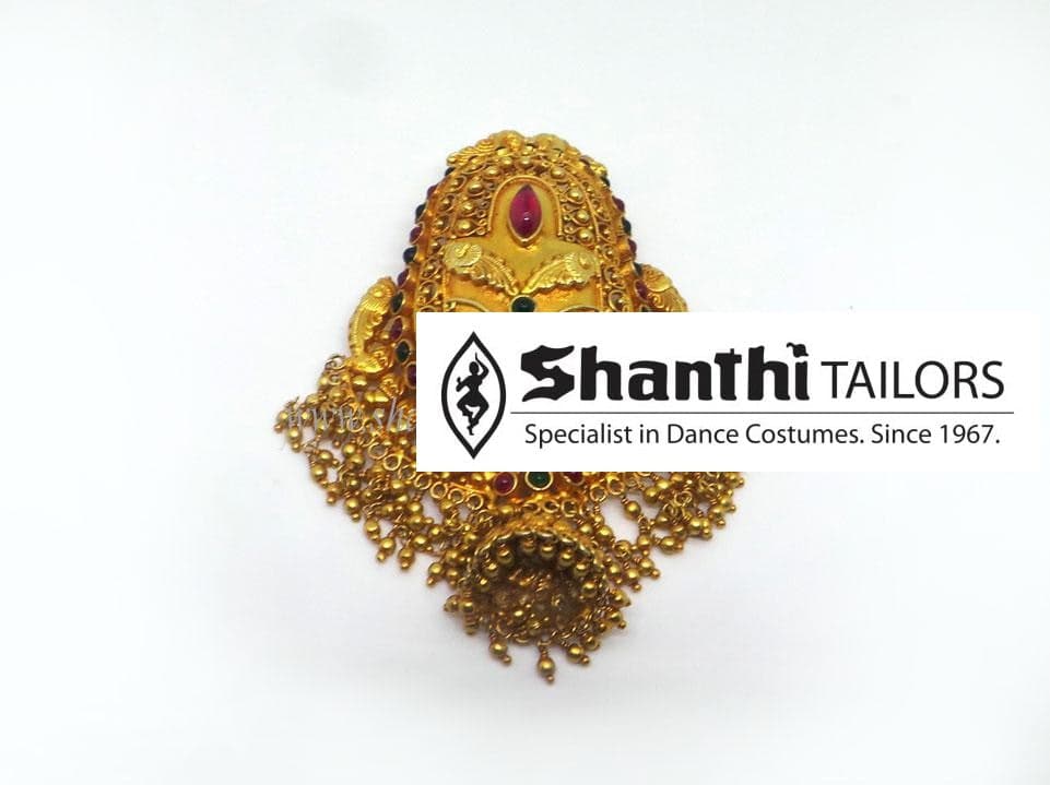 Jhumki Pendant - Shanthitailors - Pure Silver Dangle Earrings
