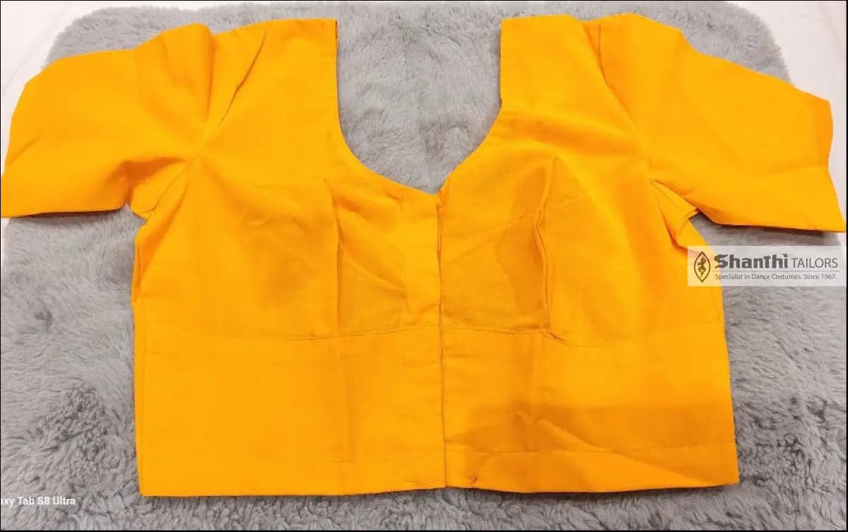 Readymade Cotton Blouse for Bharatanatyam | All Sizes - Dance Costumes