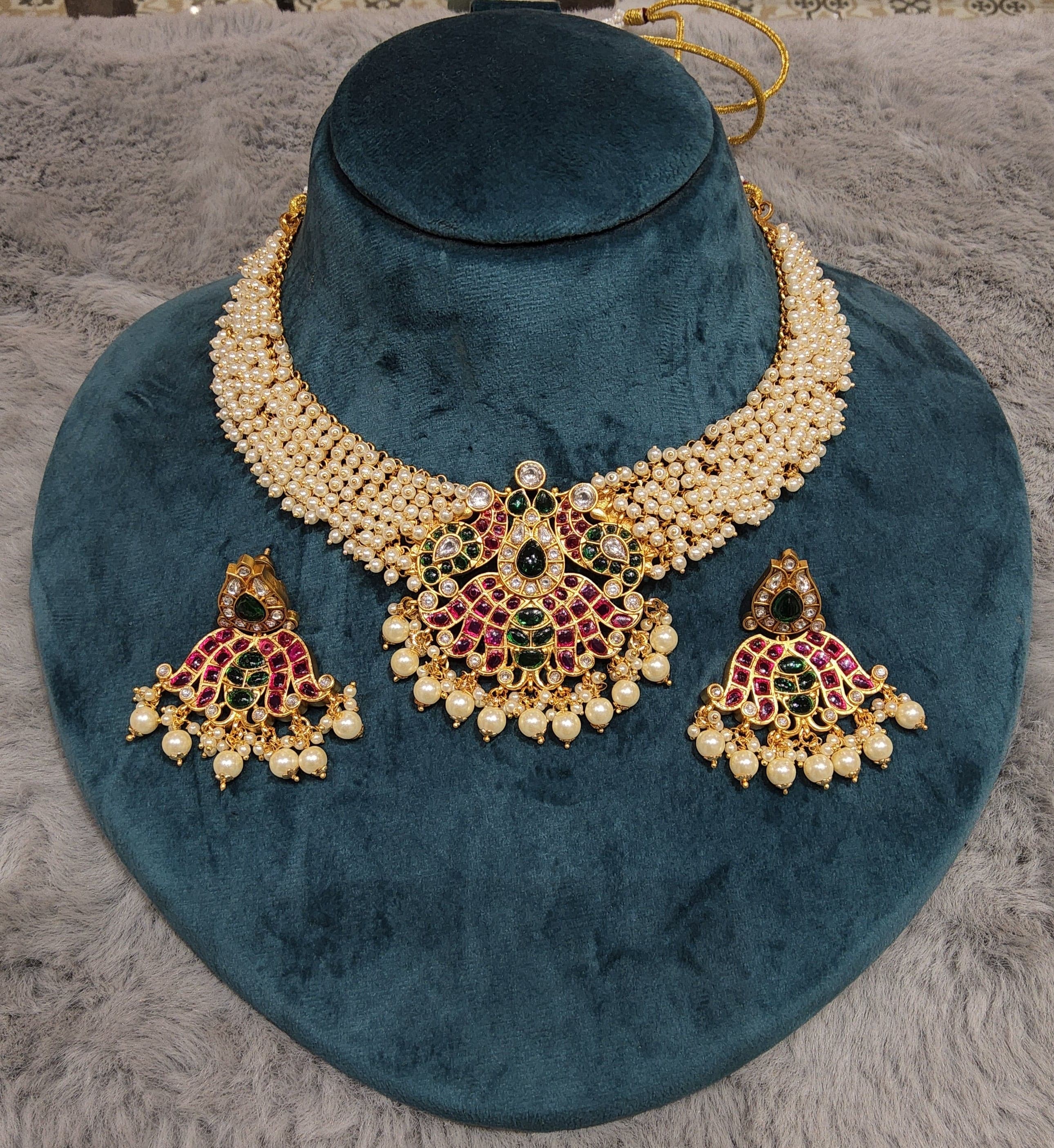 Lotus Pearl Necklace