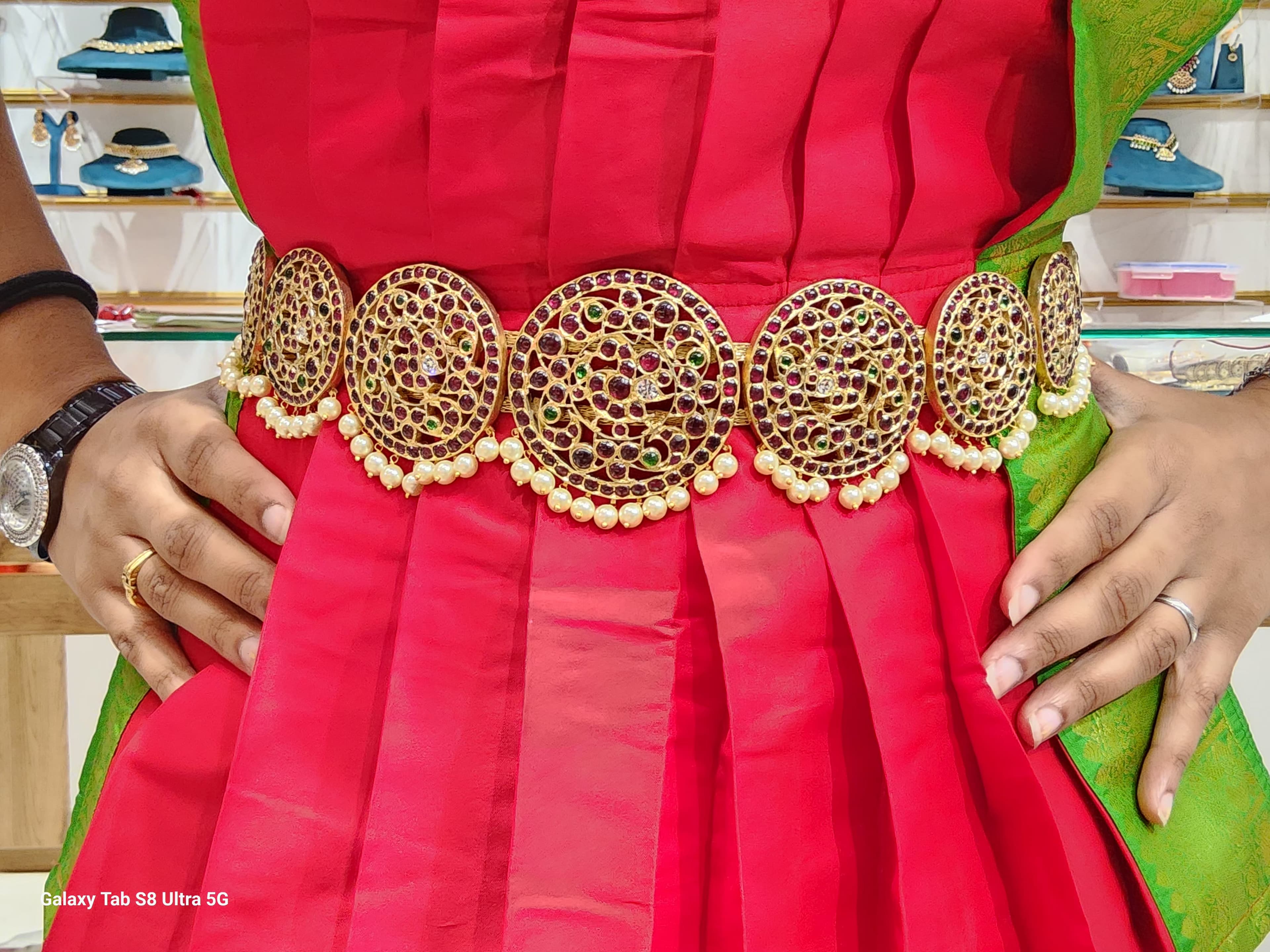 Rockodi Round Belt | Temple Jewellery - Hip Belt