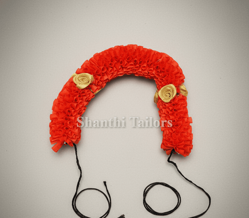 Colour Flowers Cloth: Group of assorted fabric flowers, dance hair decoration.