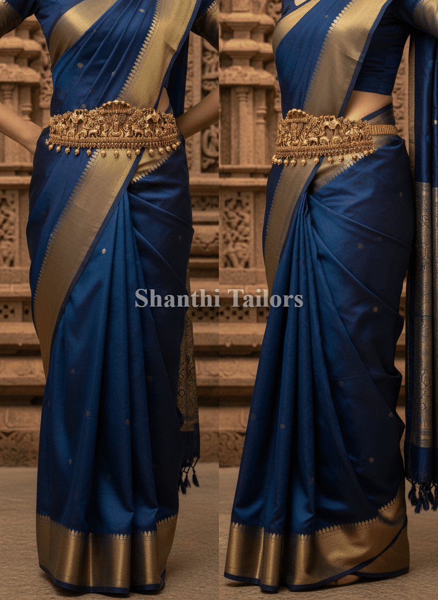 Traditional South Indian Hip Belt for Arangetram and Wedding