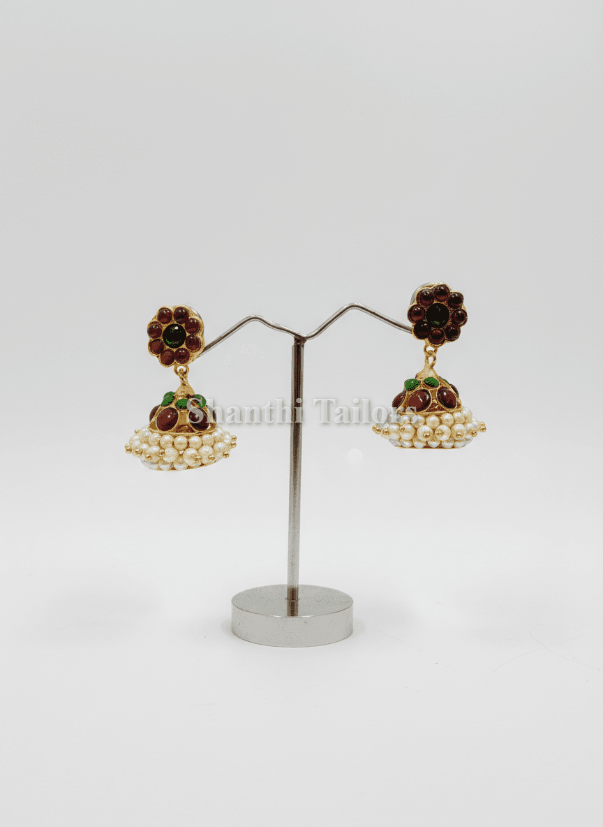 Jummiki Earrings  | Bharatanatyam Accessories | Imitation Jewellery
