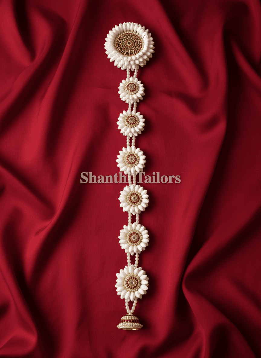 Floral Jada Set for Classical Dance |Arangetram & Weddings