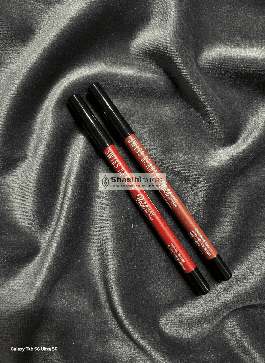 Swiss Beauty Lip Liner: Pack of 2. Perfect for outlining & filling lips.