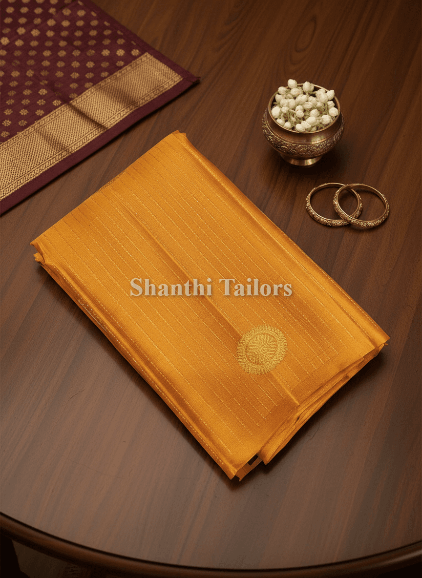 Premium Kanchipuram Silk Saree for Bharatanatyam Arangetram