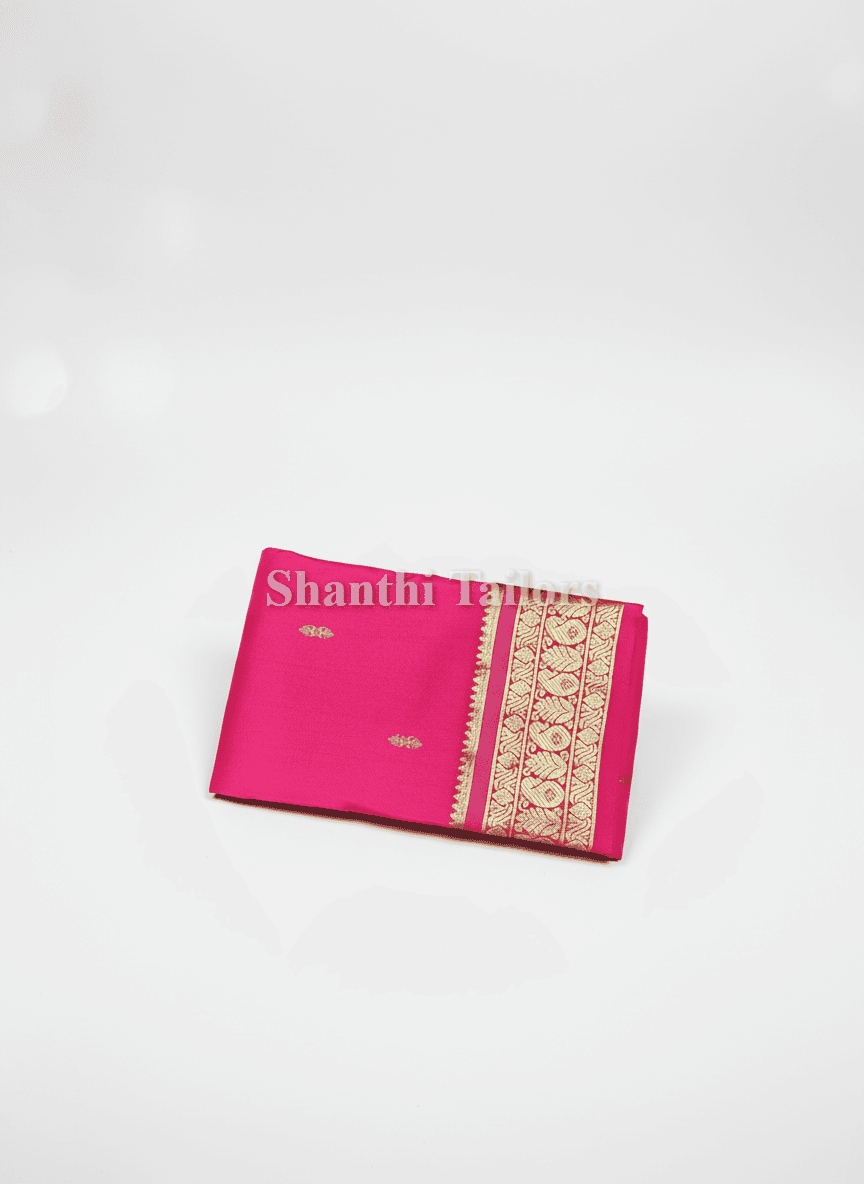 Pink Self | Dharmavaram silk Saree | SO695