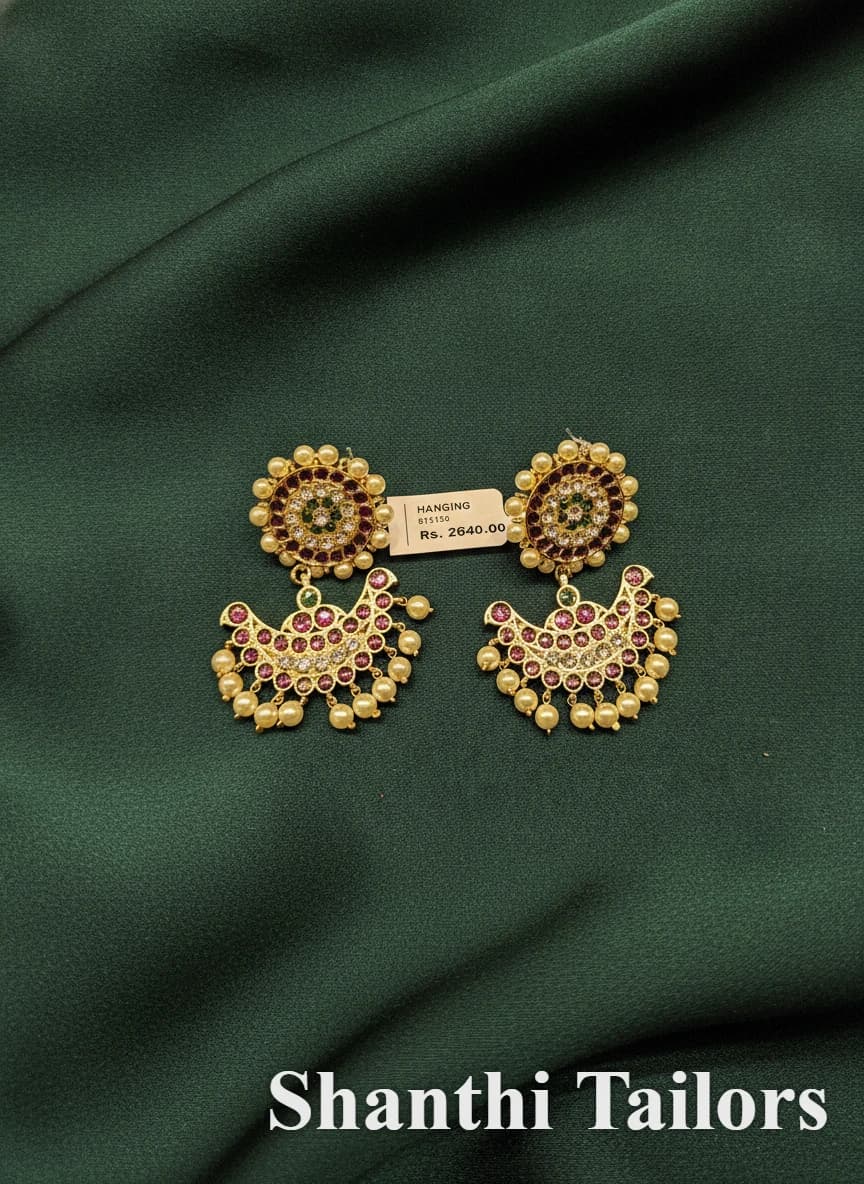 Moon Earring | Copper Jewellery | 812126