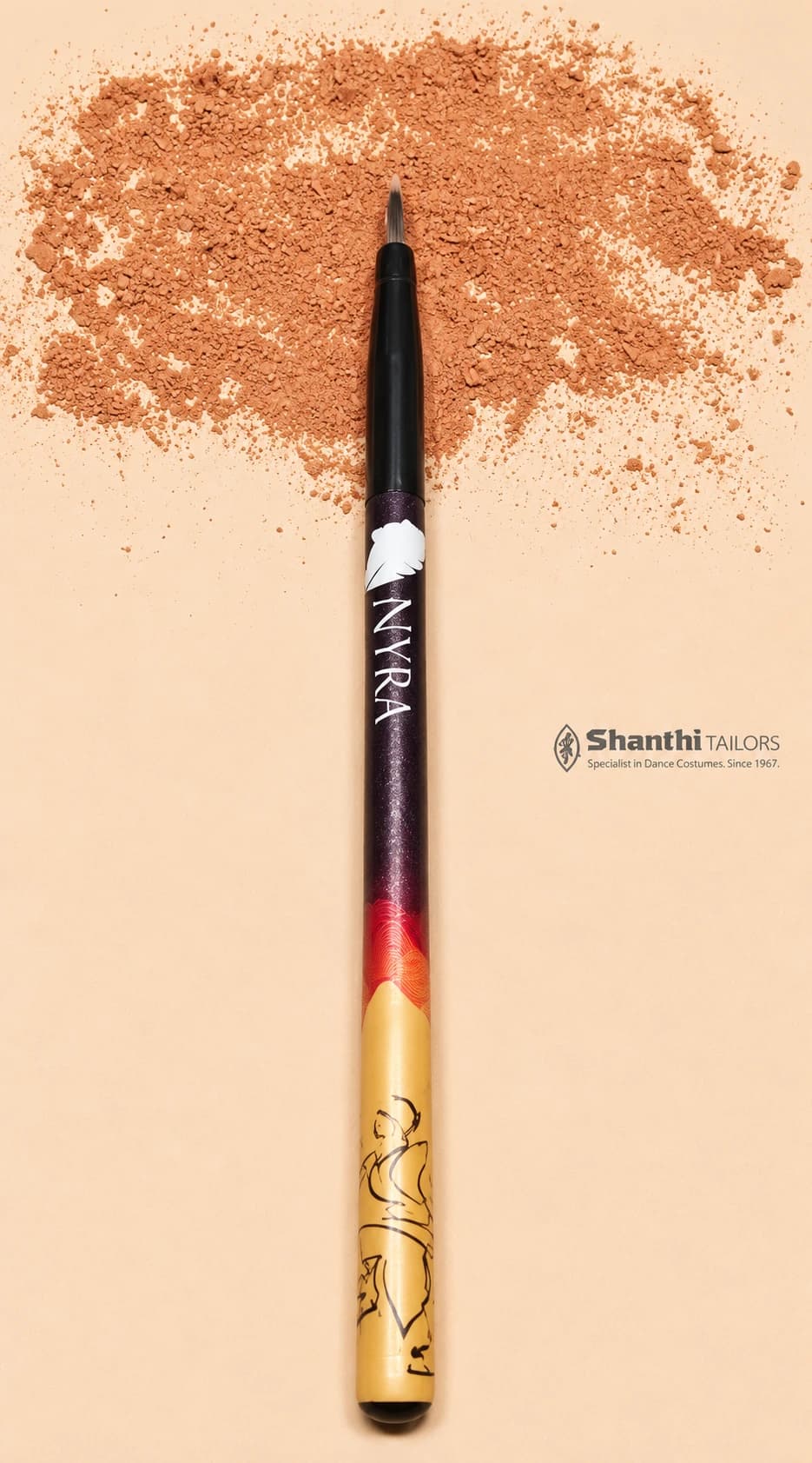 Eyeliner Brush | Single Makeup Brush | Nyra
