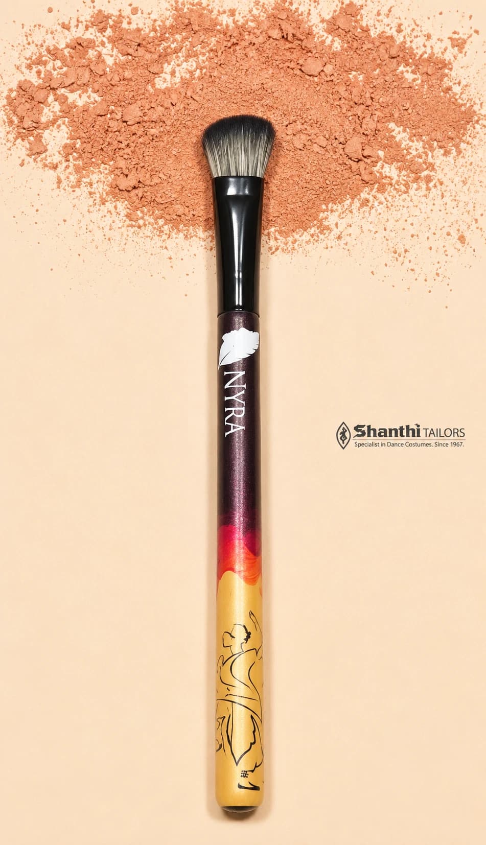 Eyeshadow Brush | Single Makeup Brush | Nyra