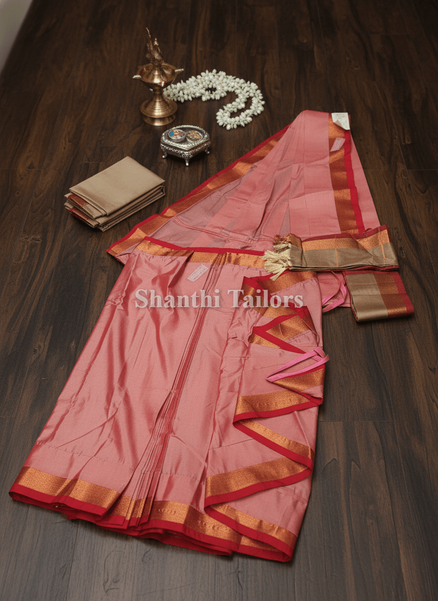 Readymade Practice Saree | Semi Silk | Bharatnatyam | Kuchupudi