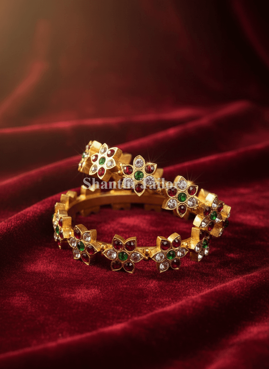 Star Bangle | Original Temple Jewellery | TJPK03