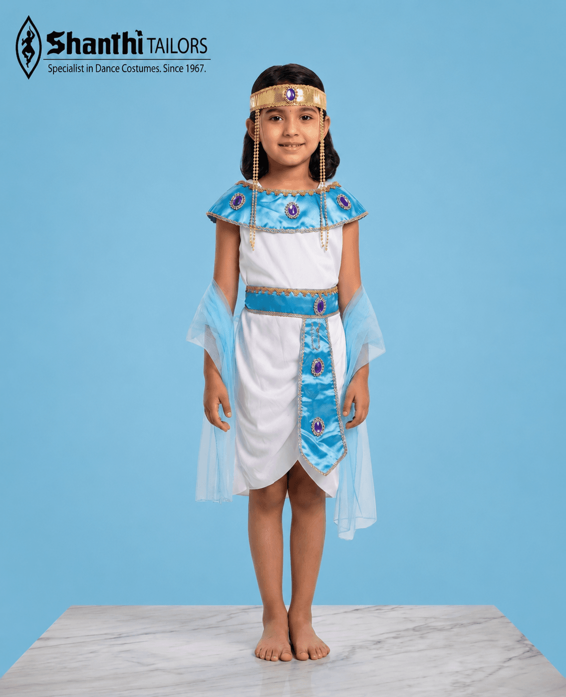 Egyptian Princess | Kids Fancy Dress | Historical Character Costume