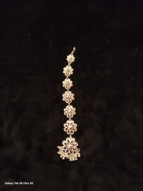 Odissi  Dance Jewellery | Flower Design Chutty