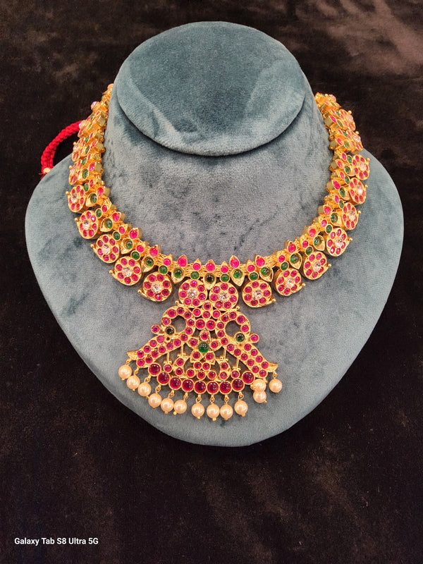 Mango With Annam Design Necklace | Copper Jewellery