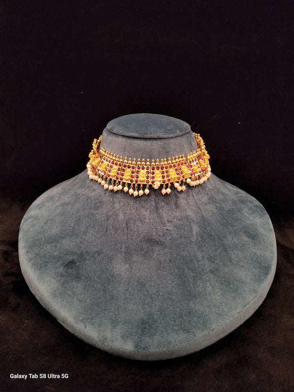 Poothali Lakshmi Necklace | Copper Jewellery
