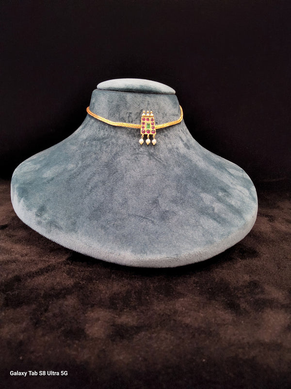 Poothali Single Necklace | Copper Jewellery