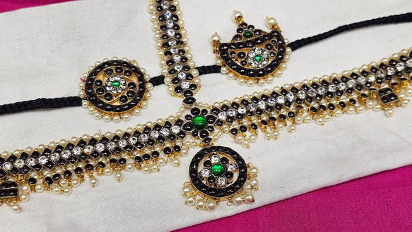 Black Headset | Original Temple Jewellery