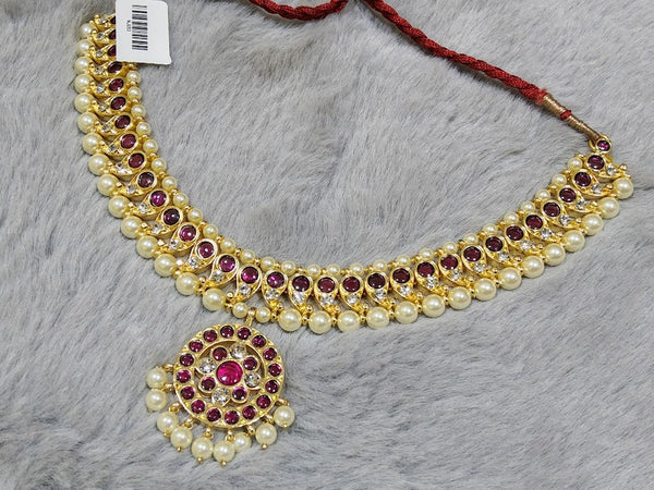 DOUBLE PEARL MANGO NECKLACE | COPPER | MARGAM