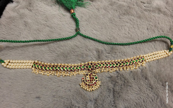 Annam V Choker | Temple Jewellery | TJSS107