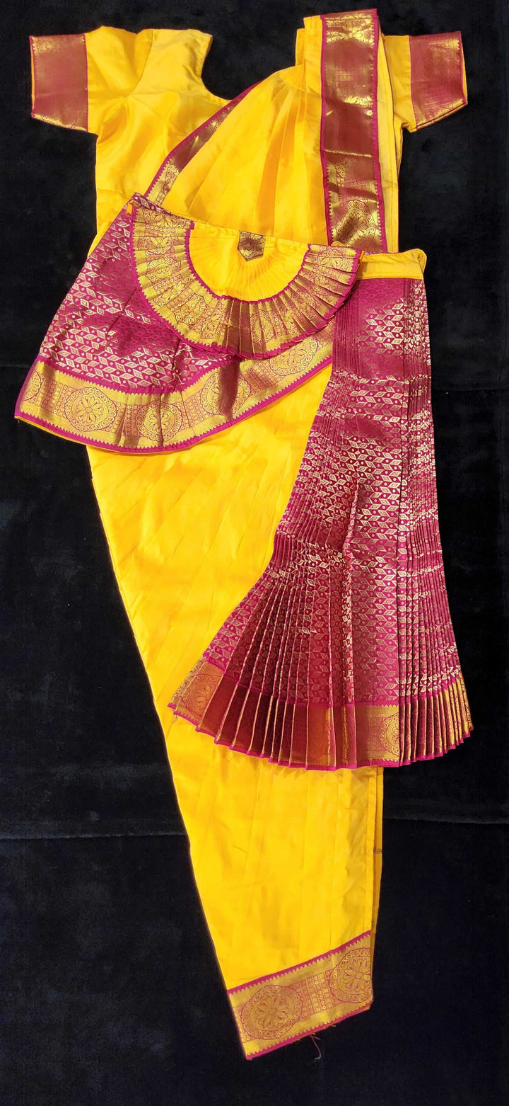 Mango Yellow Bharatnatyam Dress