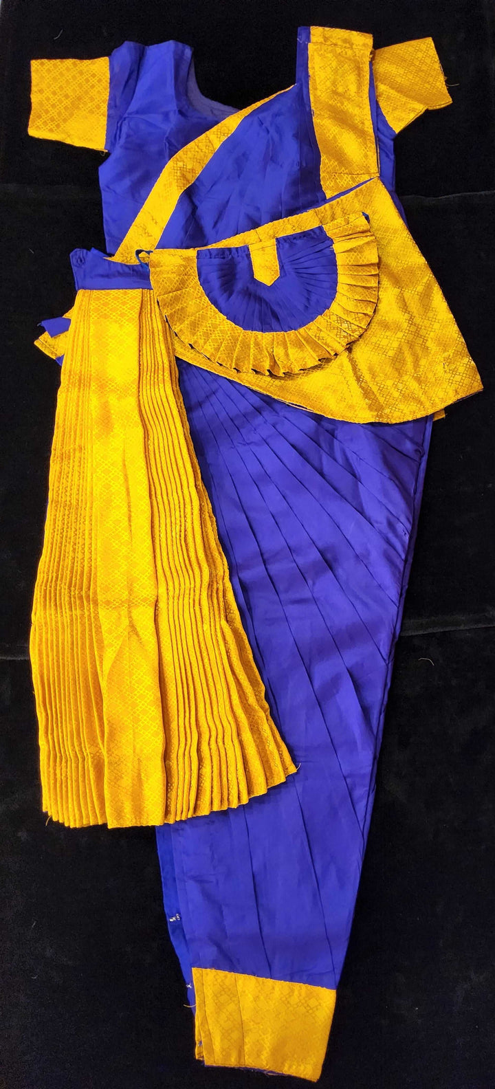 Bharatanatyam dance dress