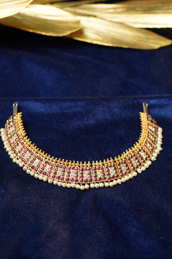 Poothali Necklace | Temple Jewellery