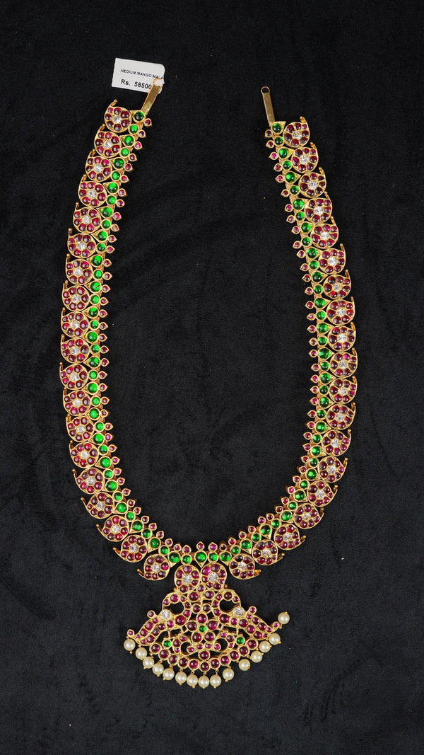 Peacock Haram | Temple Jewellery