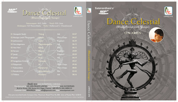 Dance Celestial -  Bharatahanatyam Songs