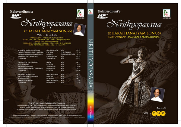 NRITHYOPASANA            (VOL - 33,34,35)