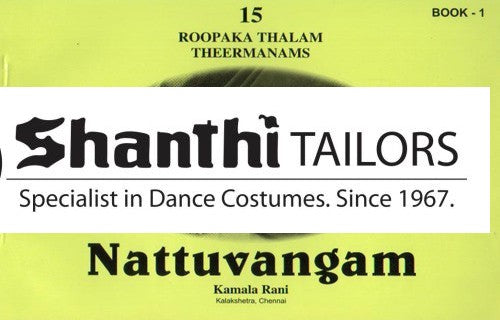 Nattuvangam 15 Roopaka Thalam Book - 1-shanthitailors
