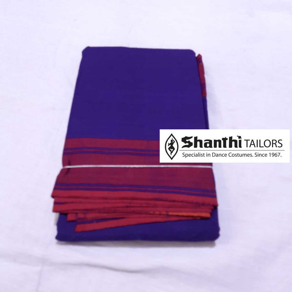 Practice Saree Plain - Purple