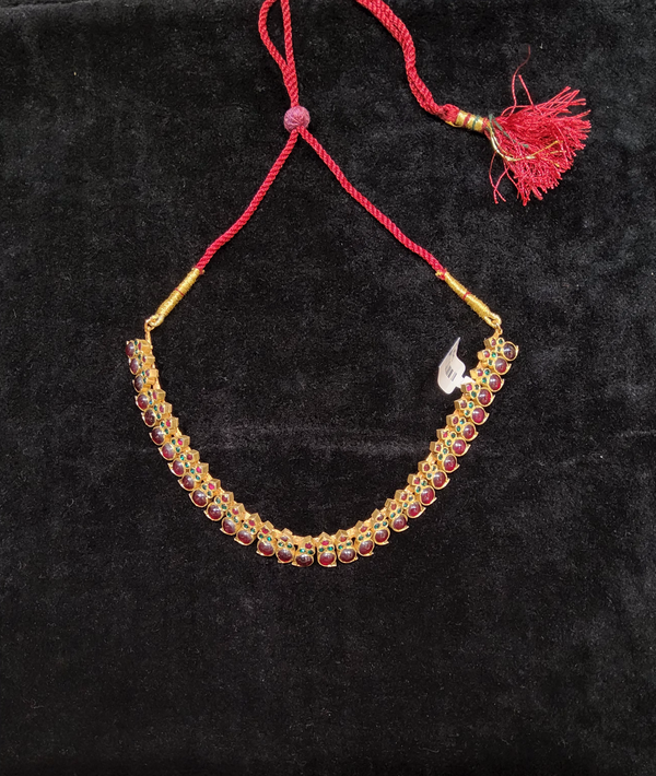 One Stone Mango Necklace 30 pcs | Original Temple Jewellery