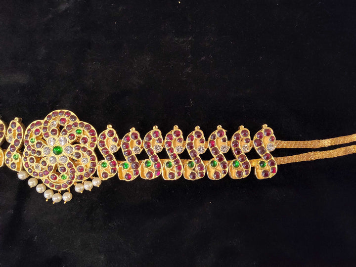 Temple Jewellery Belt | Rockodi Pathakkam Design | Original Temple Jewellery