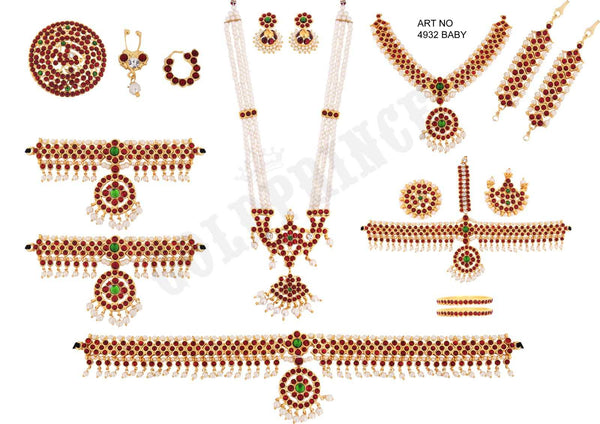 V shaped Imitation Dance Full SET |Jewellery Set | ART 4932